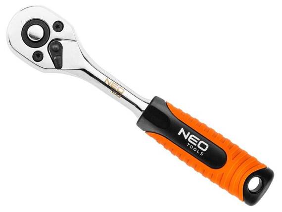 Grzechotka prosta Neo Tools 1/2", 265 mm, 45T