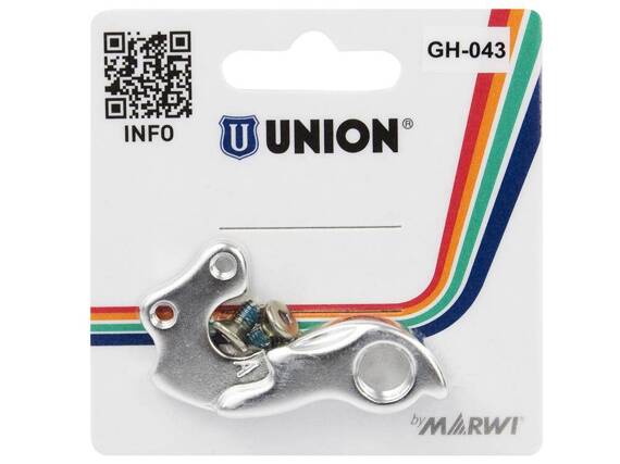 Hak przerzutkowy Union GH-043 do ram rowerowych
