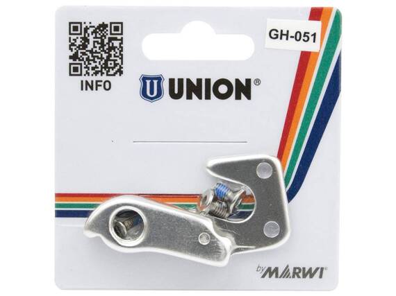 Hak przerzutkowy Union GH-051 do ram rowerowych
