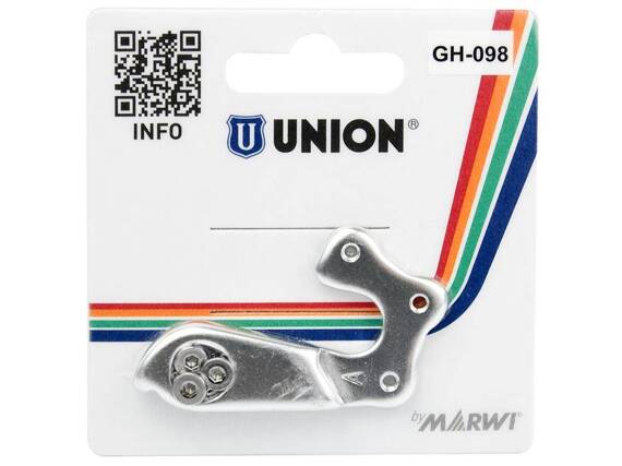 Hak przerzutkowy Union GH-098 do ram rowerowych
