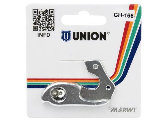 Hak przerzutkowy Union GH-166 do ram rowerowych
