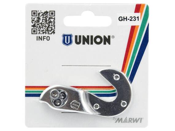 Hak przerzutkowy Union GH-231 do ram rowerowych
