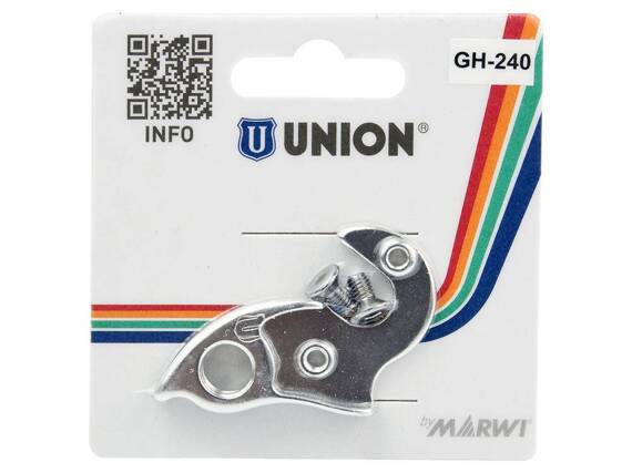 Hak przerzutkowy Union GH-240 do ram rowerowych

