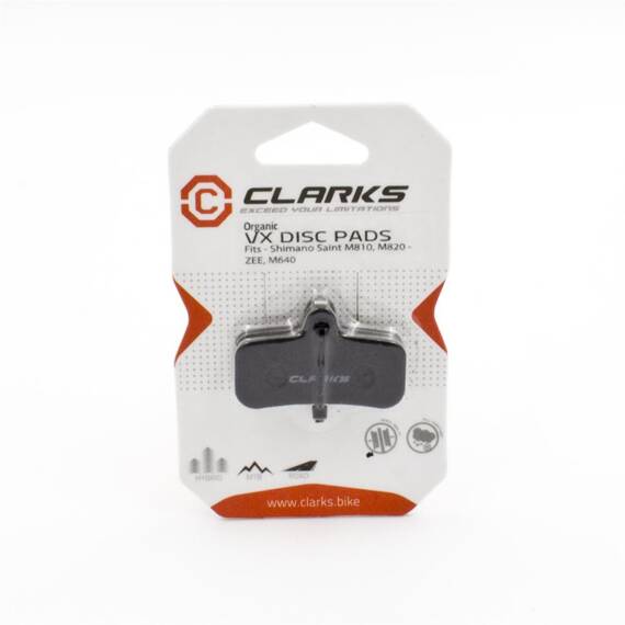 Klocki hamulcowe Clarks VX851 (odpowiednik Shimano D01S,D03S) - blister