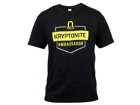 Koszulka Kryptonite Ambassador czarna L 
