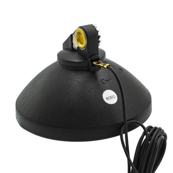 Lampka przednia LP-002 na żarówkę, zasilana na dynamo
