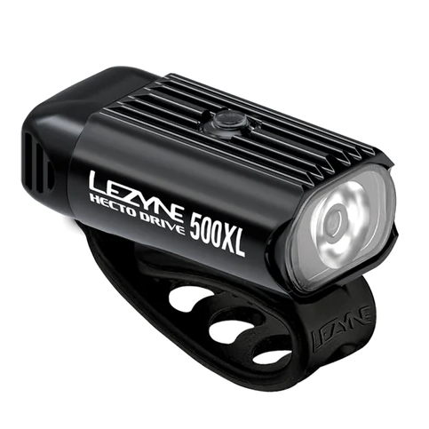 Lampka przednia Lezyne LED Hecto Drive 500XL 500 lumenów, USB czarna
