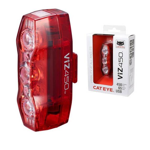 Lampka tylna Cateye ViZ450 - TL-LD820, 450 lm