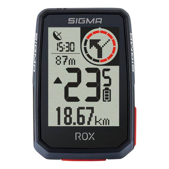 Licznik Sigma ROX 2.0 GPS, Top mount, czarny 
