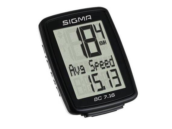 Licznik rowerowy Sigma 7.16  PL Menu