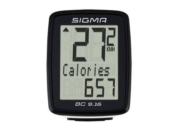 Licznik rowerowy Sigma 9.16 PL Menu
