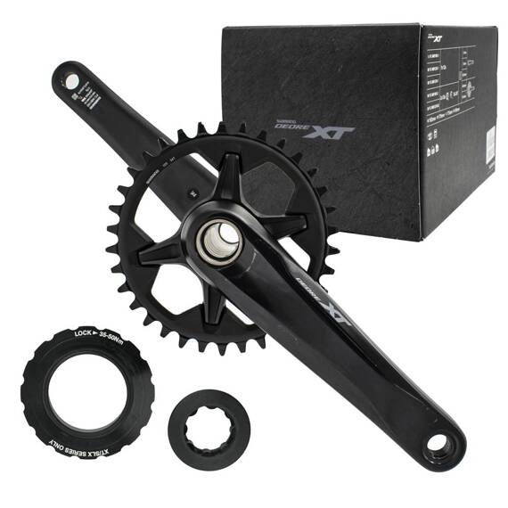 Mechanizm Korbowy Shimano Deore XT FC-M8100 175mm, 12rz, tarcza 34T, bez łożysk