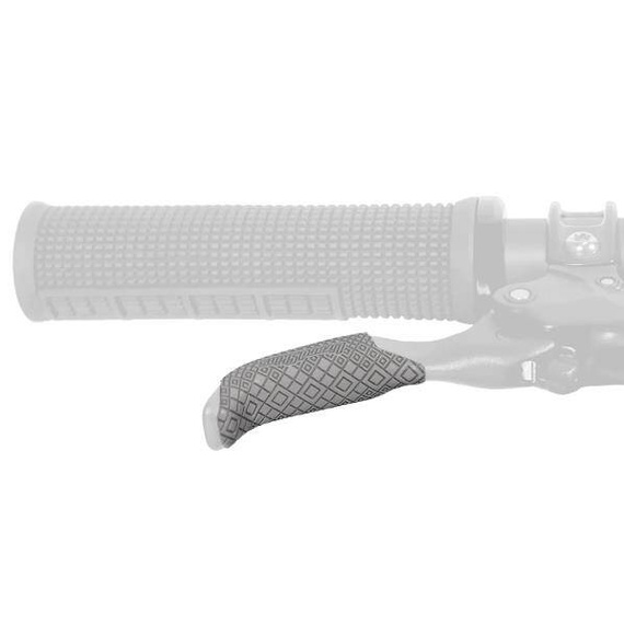 Naklejki na dźwignie hamulcowe Lizard Skins DSP Lever Grip, szare