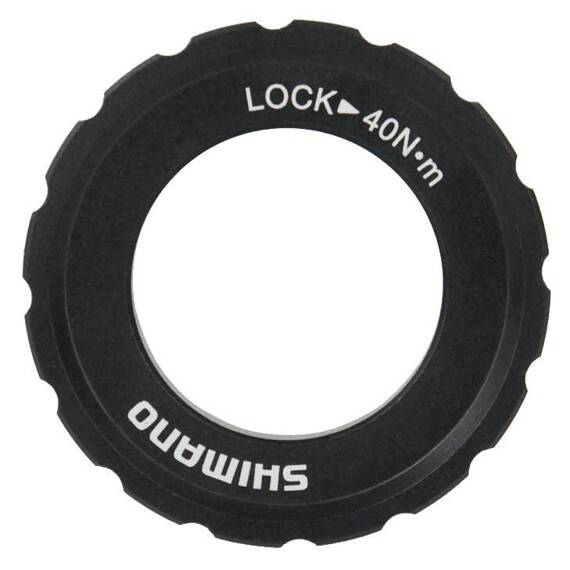 Nakrętka i podkładka tarczy Centerlock do piast Shimano (15 mm)