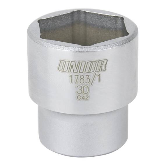 Nasadka Unior 1783/1 6P, 30 mm, 1/2" do widelców amortyzowanych