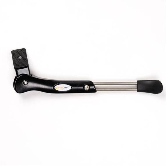 Nóżka, podpórka rowerowa centralna Atranvelo Stylo Adjustable 24"-28"regulowana aluminiowo-stalowa czarna
