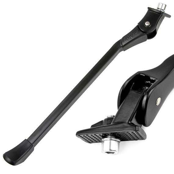 Nóżka, podpórka rowerowa centralna Atranvelo Stylo Original 28", aluminiowa, czarna