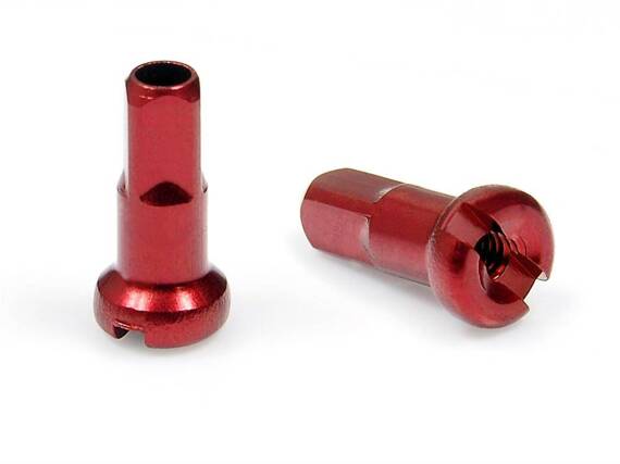 Nypel CnSpoke AN12 12 mm aluminiowy czerwony