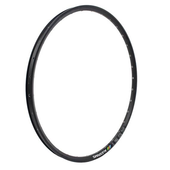 Obręcz Alexrims MD21 26", 32H. Tubeless ready, pod tarcze, kapslowana, czarna