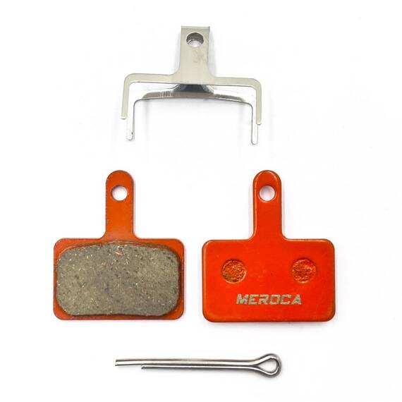 Okładziny, klocki hamulcowe Meroca MS-01B półmetaliczne (B01S, B03S, B05S, E01S)
