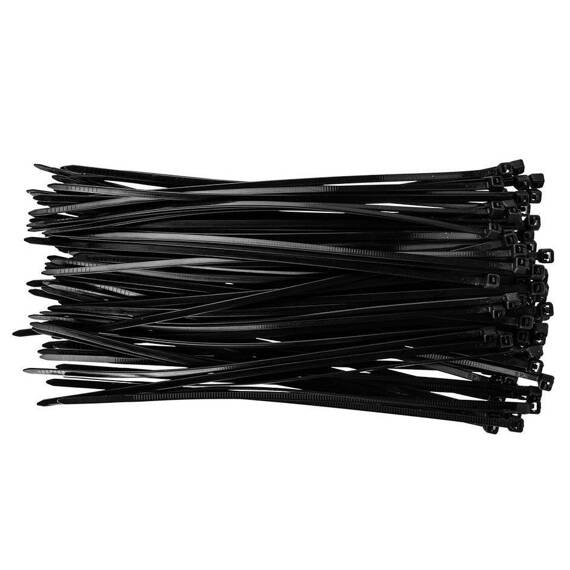 Opaski zaciskowe, zipy, trytki Neo Tools 2,5 x 100 mm, 100 szt., czarne