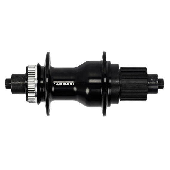 Outlet - Piasta tylna Shimano FH-QC500-MS, MICROSPLINE 12 rzędów, łożyska maszynowe, Center Lock, 135 mm, QR, 32H 