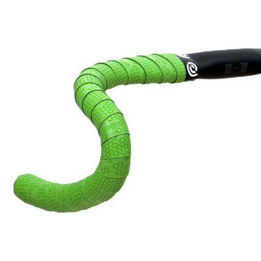 Owijka na kierownicę Bike Ribbon Bee Grip zielona (acid green) 

