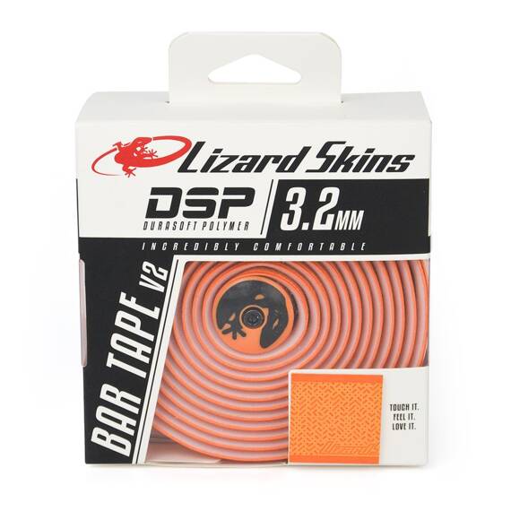 Owijka na kierownicę Lizard Skins DSP 3.2 mm Bar Tape V2, mandarynkowy pomarańczowy