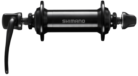Piasta przednia Shimano HB-TX500 32H, V-brake, czarna
