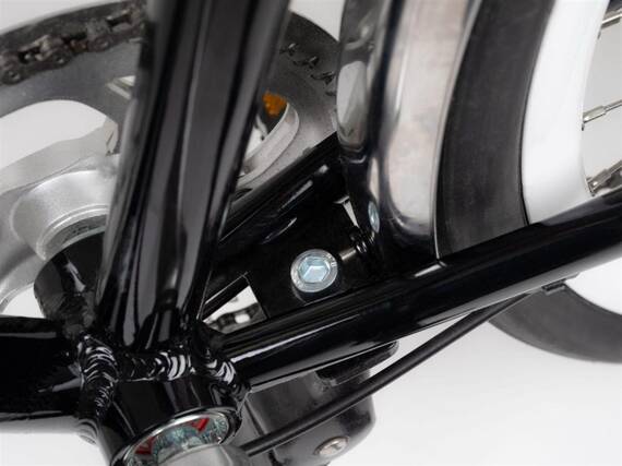 Podpórka centralna Atranvelo Moove Double E-bike, 290mm, podwójna, aluminiowa, czarna