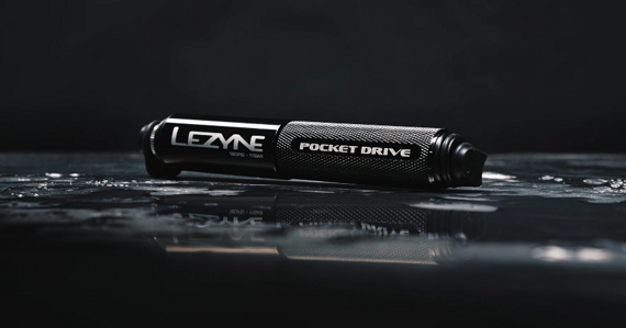 Pompka Lezyne Pocket Drive ABS Flex Hose 160psi, 148mm, czarna