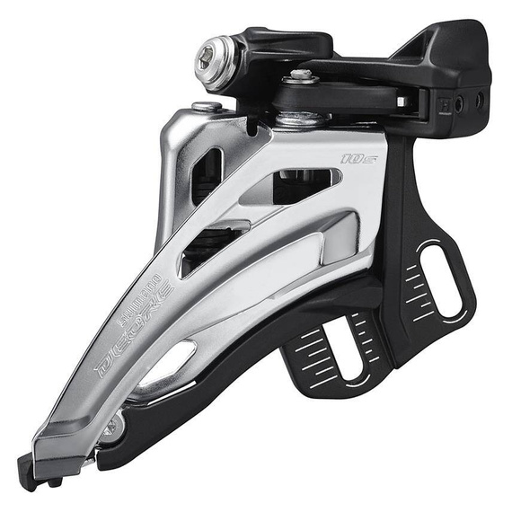 Przerzutka przednia Shimano Deore FD-M4100-E, 2rz,  E-Type Side Swing