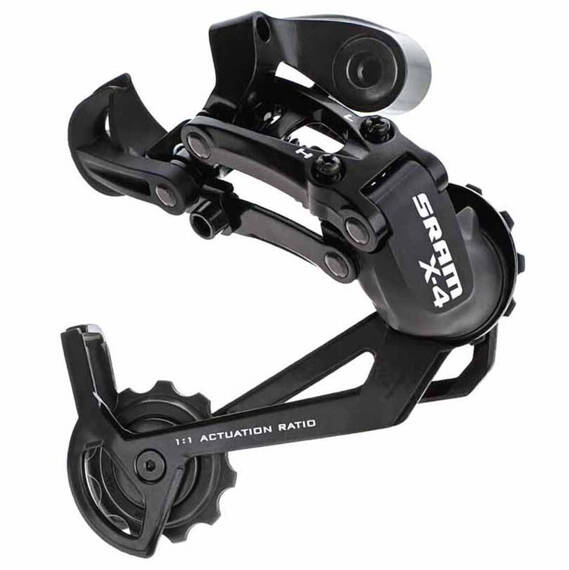 Przerzutka tylna SRAM X-4, 7/8/9 rz + Manetka Sram X4-A1 Trigger 8 rzęd.