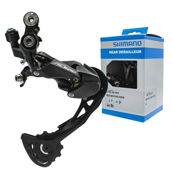 Przerzutka tylna Shimano Alivio RD-M3100-SGS, 9-rzedowa, 36T, Shadow RD
