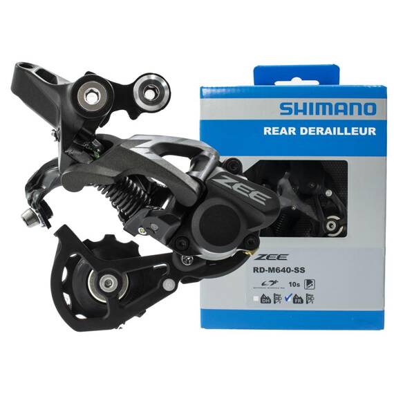 Przerzutka tylna Shimano Zee RD-M640-SS, 10-rzędowa, 36T, Shadow RD+, sprzęgło 