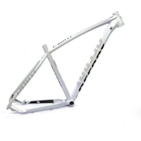 Rama MTB 29" Accent Point M biało-czarna, 142x12mm