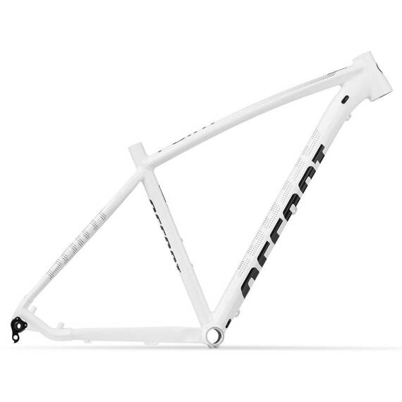 Rama MTB 29" Accent Point M biało-czarna, 142x12mm