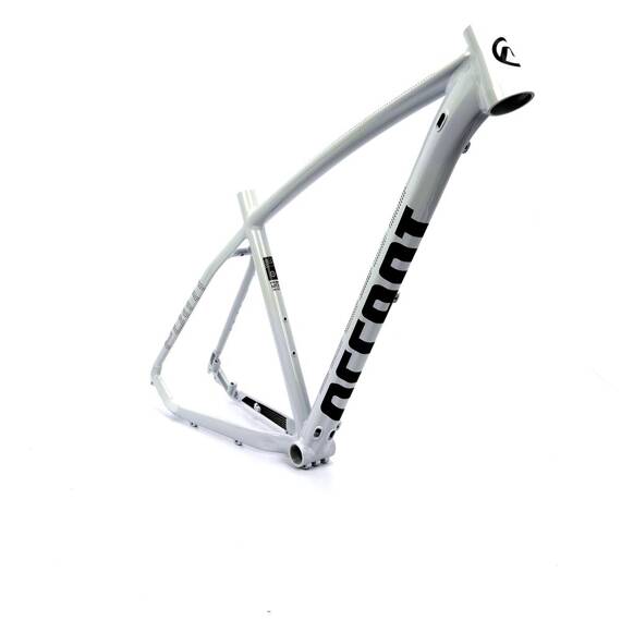 Rama MTB 29" Accent Point M biało-czarna, 142x12mm