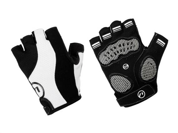 Rękawiczki Accent Duster czarno-białe XL
