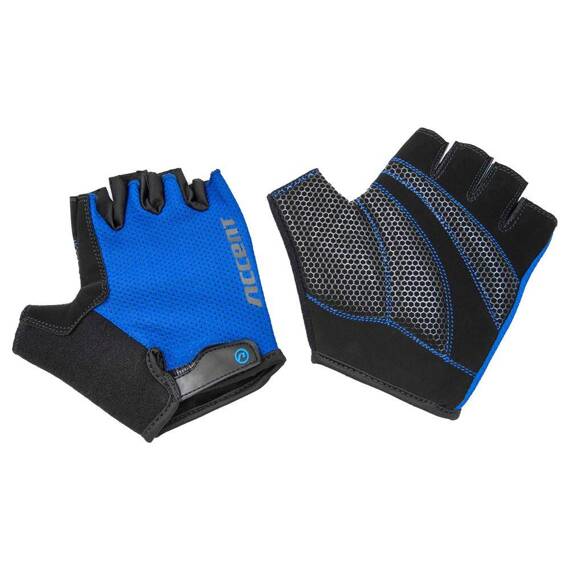Rękawiczki Brick, czarno - niebieskie L
