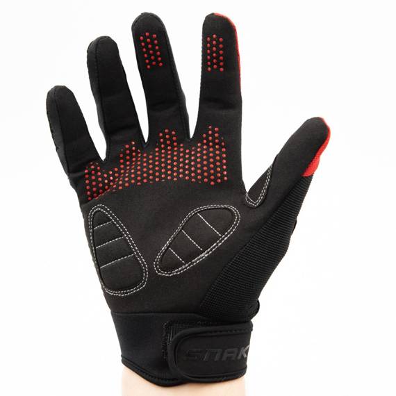 Rękawiczki Dartmoor Snake czerwono-czarne, XL