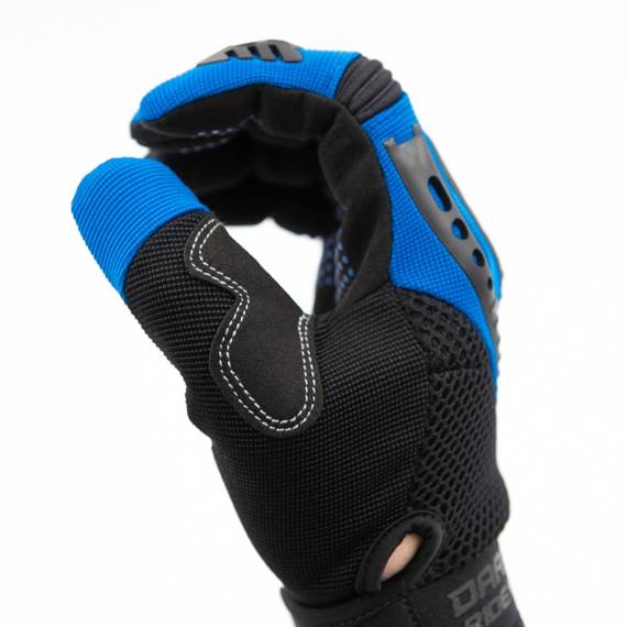 Rękawiczki Dartmoor Snake niebiesko-czarne, XL