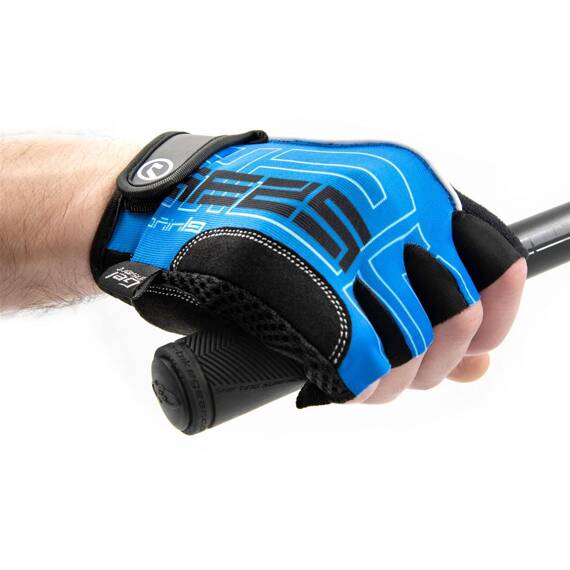 Rękawiczki El Nino czarno-niebieskie XL