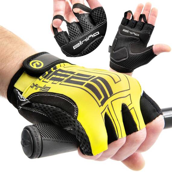 Rękawiczki El Nino czarno-żółte XL