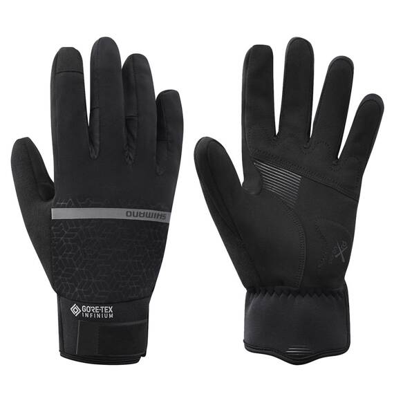Rękawiczki Shimano Infinium Insulated, czarne, XL