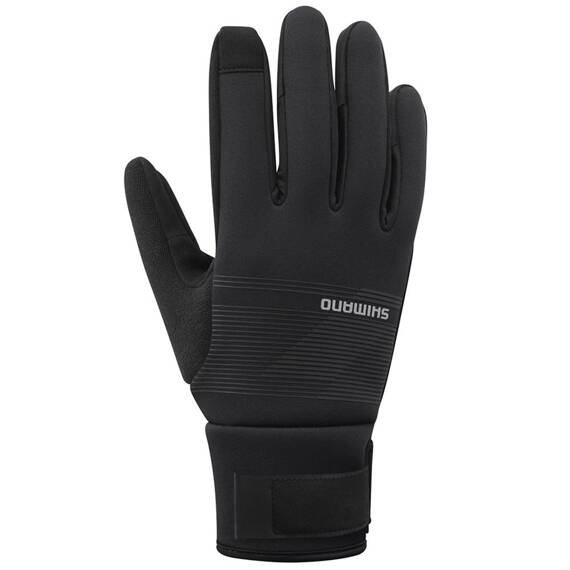 Rękawiczki Shimano Windbreak Thermal, czarne, L