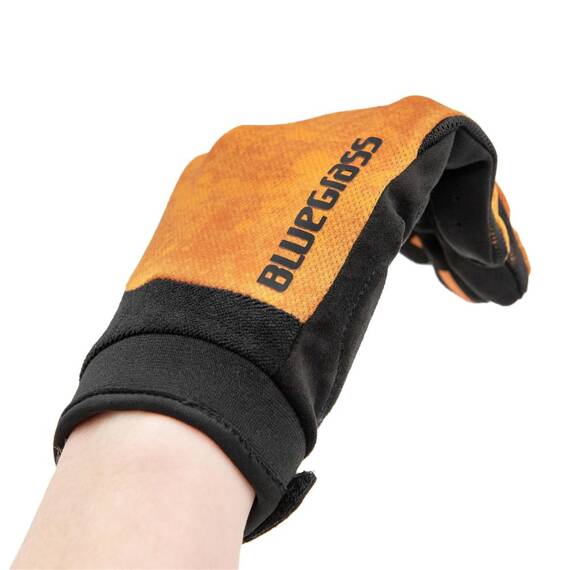 Rękawiczki z długimi palcami Bluegrass React, pomarańczowe, L
