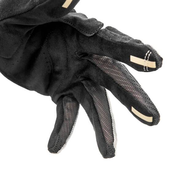 Rękawiczki z długimi palcami Bluegrass React, szare, XL