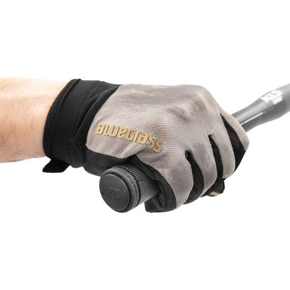 Rękawiczki z długimi palcami Bluegrass React, szare, XL