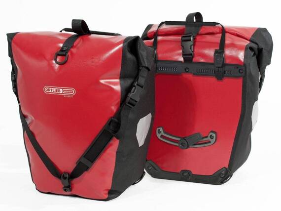 Sakwy tylne Ortlieb Back-Roller Classic Red-Black 40 L